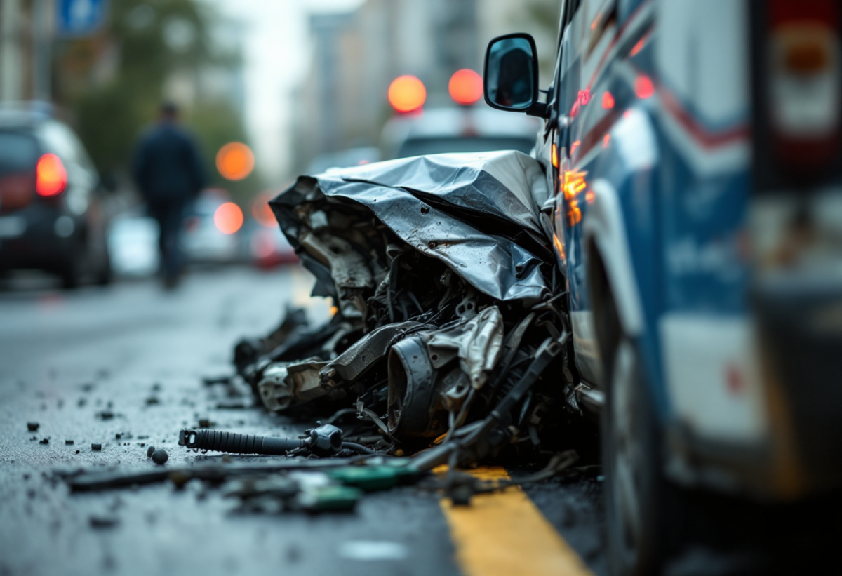 Incidente stradale a Secugnago: un'ambulanza coinvolta e feriti gravi