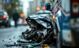 Ambulanza coinvolta in un incidente stradale a Secugnago