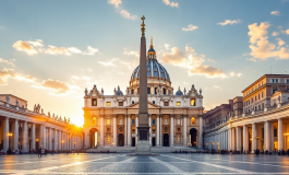 Leone XIV in un momento simbolico di pace e speranza