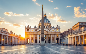 Leone XIV in un momento simbolico di pace e speranza