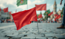 Mappa che rappresenta il legame tra Italia e Portogallo