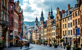 Mappa dell'Europa con focus sull'Italia e la sicurezza