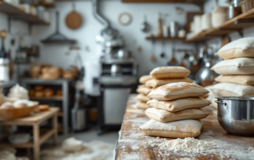 Ivana Bruschi, storica panettiera di San Lorenzo a Firenze