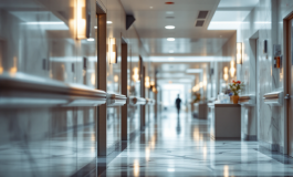 Jenny Guardiano durante il suo soggiorno in ospedale a Dubai