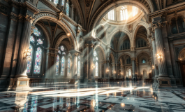 Papa Leone XIV durante l'annunciazione