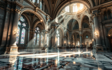 Papa Leone XIV durante l'annunciazione