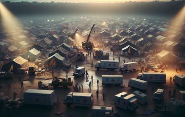 Immagine simbolica di speranza e solidarietà per Adam