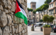 Bandiera palestinese simbolo di diritti civili e libertà