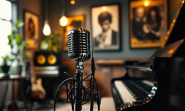 Luk3, giovane artista di Amici 24, in un momento di esibizione