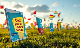 Manifestazione del Primo Maggio per un lavoro sicuro