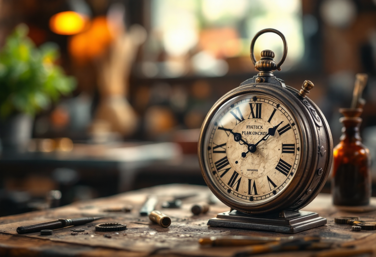 Il fascino del passato: la manutenzione di un orologio storico