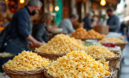 Massaie di Bari Vecchia impegnate in attività tradizionali