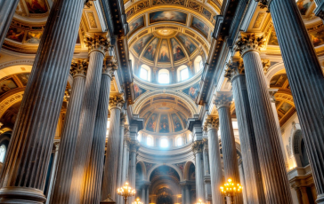 Il presidente Mattarella alla basilica di Santa Maria Maggiore