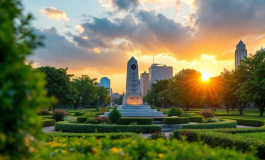 Immagine commemorativa di Giovanni Falcone e simboli anti-mafia