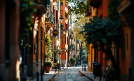 Residenti di Milano godono di un momento di tranquillità