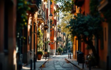 Residenti di Milano godono di un momento di tranquillità