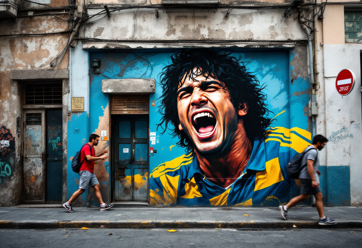 Il murale di Maradona a Napoli: un simbolo di passione e cultura