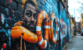 Murale di aleXsandro Palombo che simboleggia speranza