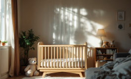 Natalia Paragoni sorridente con il suo bambino