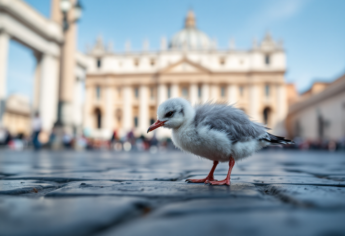 Il curioso incontro tra natura e sacralità al Vaticano