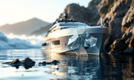 Immagine del superyacht Bayesian naufragato