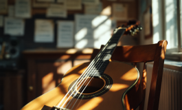 Nicolò Filippucci sorride durante una performance ad Amici