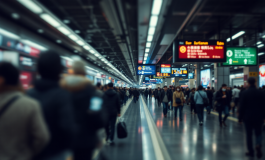 Immagine della stazione Bignami dopo l'omicidio