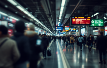 Immagine della stazione Bignami dopo l'omicidio