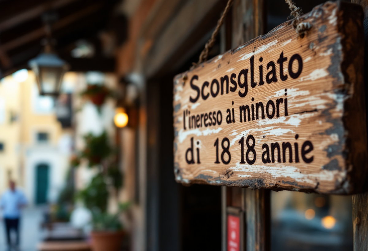 Osteria del Sole a Bologna: il divieto di ingresso ai minori di 18 anni