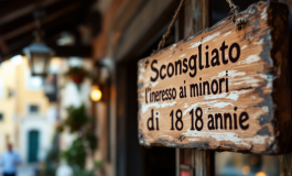 Osteria del Sole a Bologna con divieto di ingresso ai minori