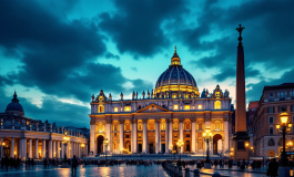 Papa Leone XIV durante la cerimonia di inizio pontificato