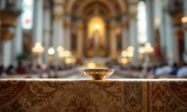 Papa Leone XIV in un momento di riflessione