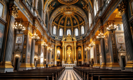 Papa Leone XIV in abiti pontificali moderni