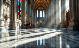 Il nuovo Papa Leone XIV durante la sua cerimonia di insediamento