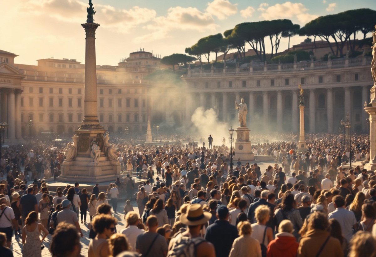 Il messaggio di affetto del Papa alla comunità romana