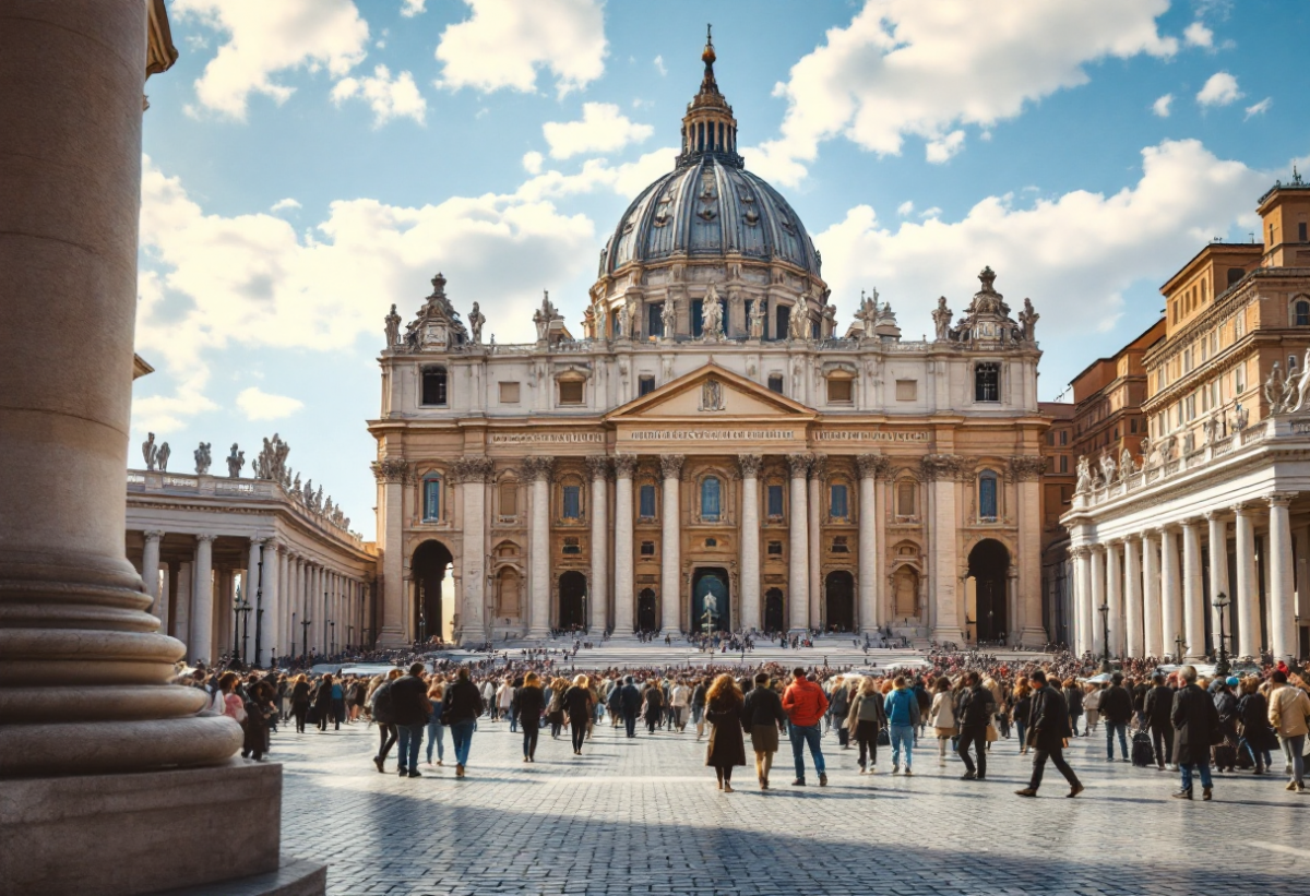 Il conclave: preparativi e attese nella Basilica di San Pietro