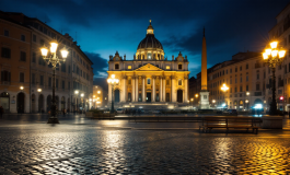 Immagine dei preparativi del Conclave per l'elezione del Papa