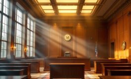 Immagine del processo sul naufragio del caicco Summer Love