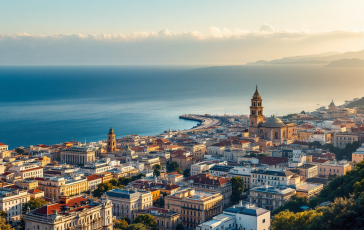 Manifestazione contro il ponte sullo Stretto a Reggio Calabria