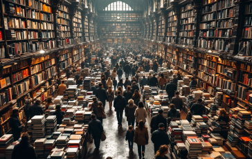 Manifestazione durante il Salone del Libro di Torino