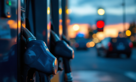 Distributore di carburanti a Tor San Lorenzo dopo la rapina