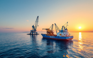 Operazioni di recupero del veliero Bayesian in Sicilia