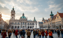 Immagine del Remigration Summit in Italia con manifestazioni