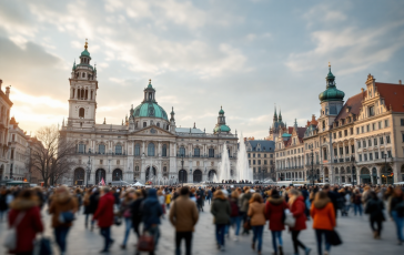 Immagine del Remigration Summit in Italia con manifestazioni