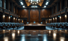 Riccardo Magi travestito da fantasma durante la protesta