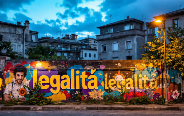 Immagine commemorativa di Pio La Torre e Rosario Di Salvo