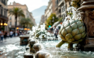 Fontana del Carciofo a Napoli dopo il restauro