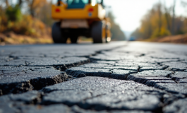 Cartello stradale che indica lavori in corso sulla A10