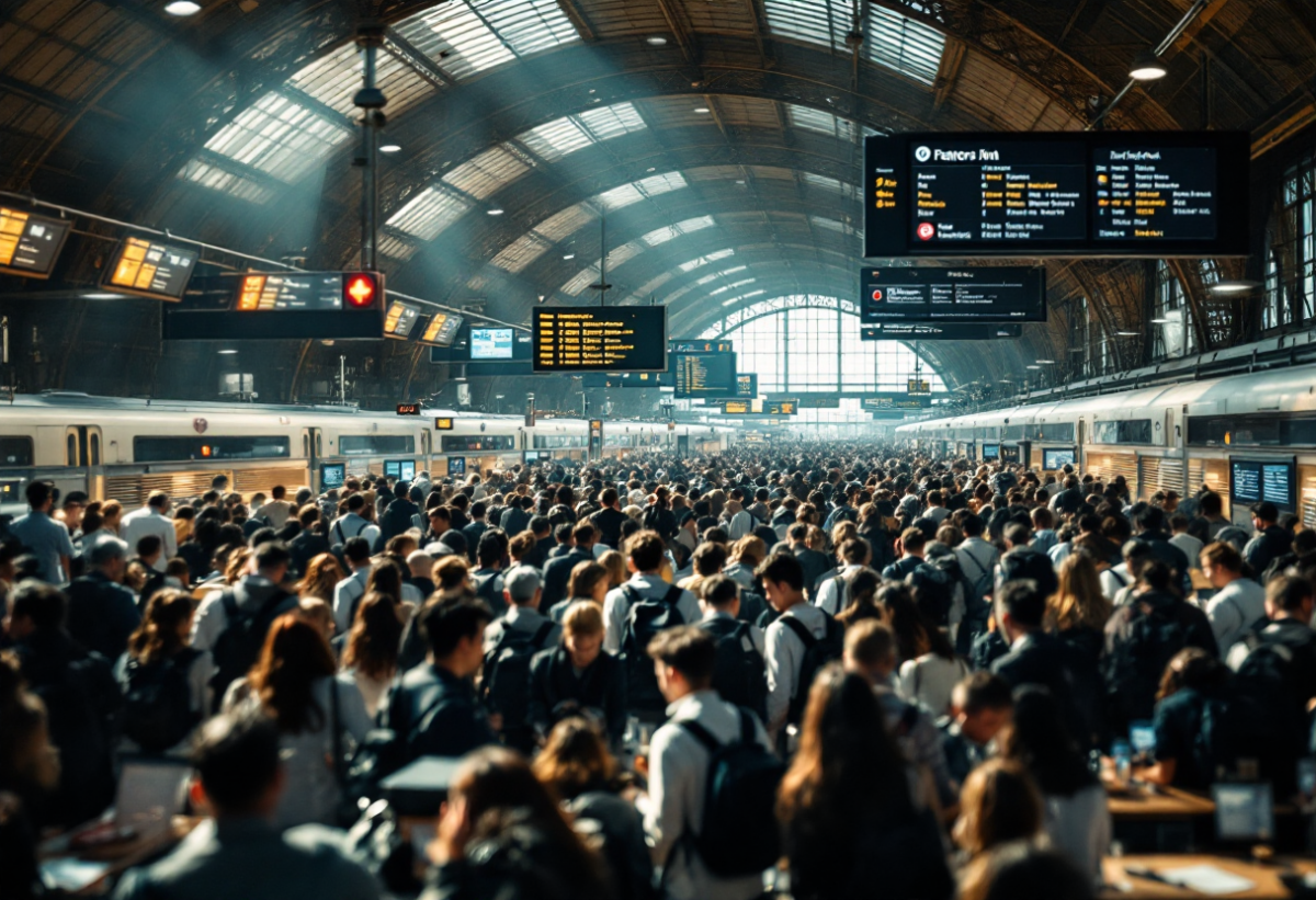 Ritardi e cancellazioni dei treni a Roma: sciopero nazionale in corso