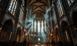 Cardinali in preghiera prima del conclave